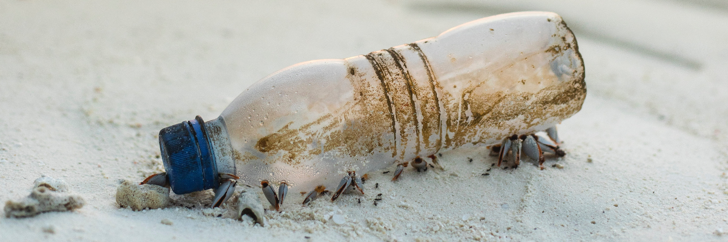Bannière de la problématique : Lutter contre les déchets en mer