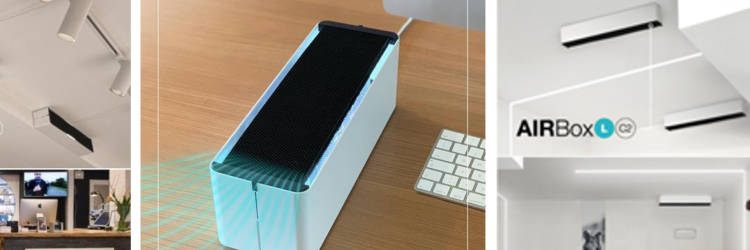 Bannière de la solution : La lumière qui stérilise l'air