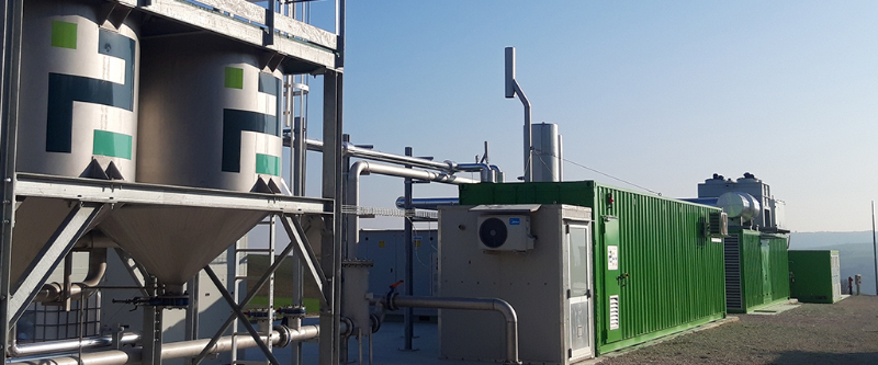Bannière de la solution : Le traitement et la valorisation du Biogaz