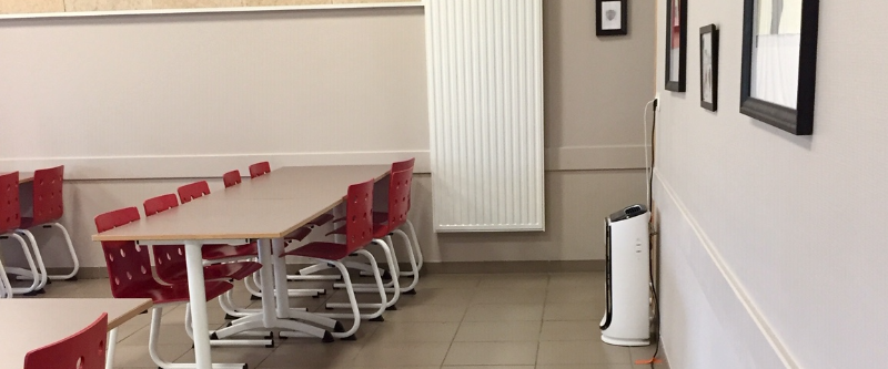 Bannière de la solution : Purificateur d'air automatique et pilotable